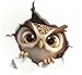 MAKTEM Peeking Owl 3D Broken Wall Car Decal 3D Effect Broken Wall Peeking Design Removable Vinyl Car Decor for Window or Bumper 3D Cartoon - Image 2