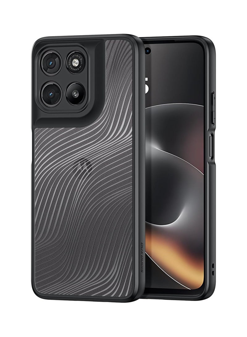 general Compatible with Motorola Moto G67 Power/G57 Power 5G cases, [Upgraded Full Camera Protection] [Drop-Resistant] Semi-Transparent Matte Anti-Fingerprint Back Cover - Image 1