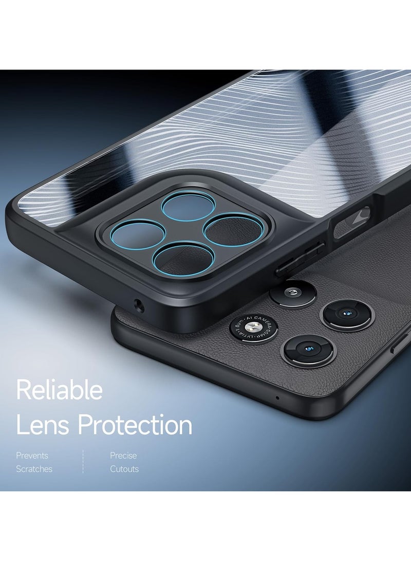 general Compatible with Motorola Moto G67 Power/G57 Power 5G cases, [Upgraded Full Camera Protection] [Drop-Resistant] Semi-Transparent Matte Anti-Fingerprint Back Cover - Image 4