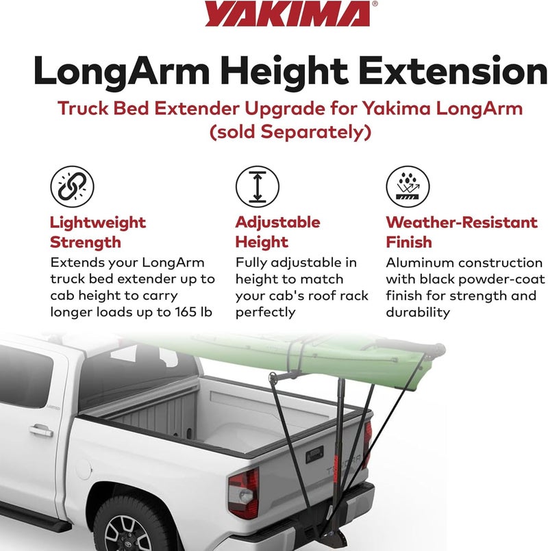 Yakima - LongArm Height Extension for LongArm Bed Extender, Increases Height To Cab Level - Image 3