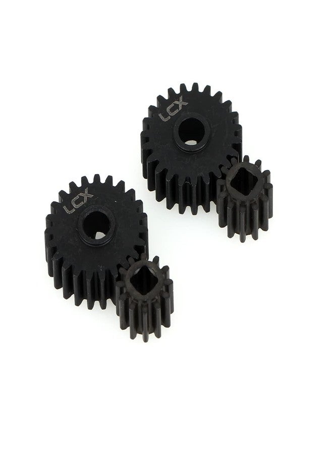 LCX Racing 1/10th RC Crawler Car Hardened Steel Portal Drive Gear Set 32P 23T/12T for Axial SCX10 III AXI03007 Capra UTB10，Upgrades Parts Accessories - Image 2