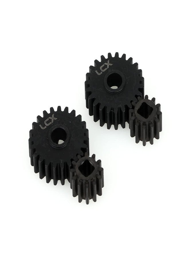 LCX Racing 1/10th RC Crawler Car Hardened Steel Portal Drive Gear Set 32P 23T/12T for Axial SCX10 III AXI03007 Capra UTB10，Upgrades Parts Accessories - Image 1