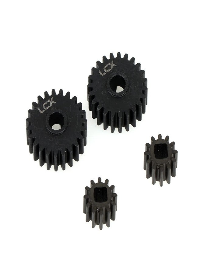 LCX Racing 1/10th RC Crawler Car Hardened Steel Portal Drive Gear Set 32P 23T/12T for Axial SCX10 III AXI03007 Capra UTB10，Upgrades Parts Accessories - Image 4