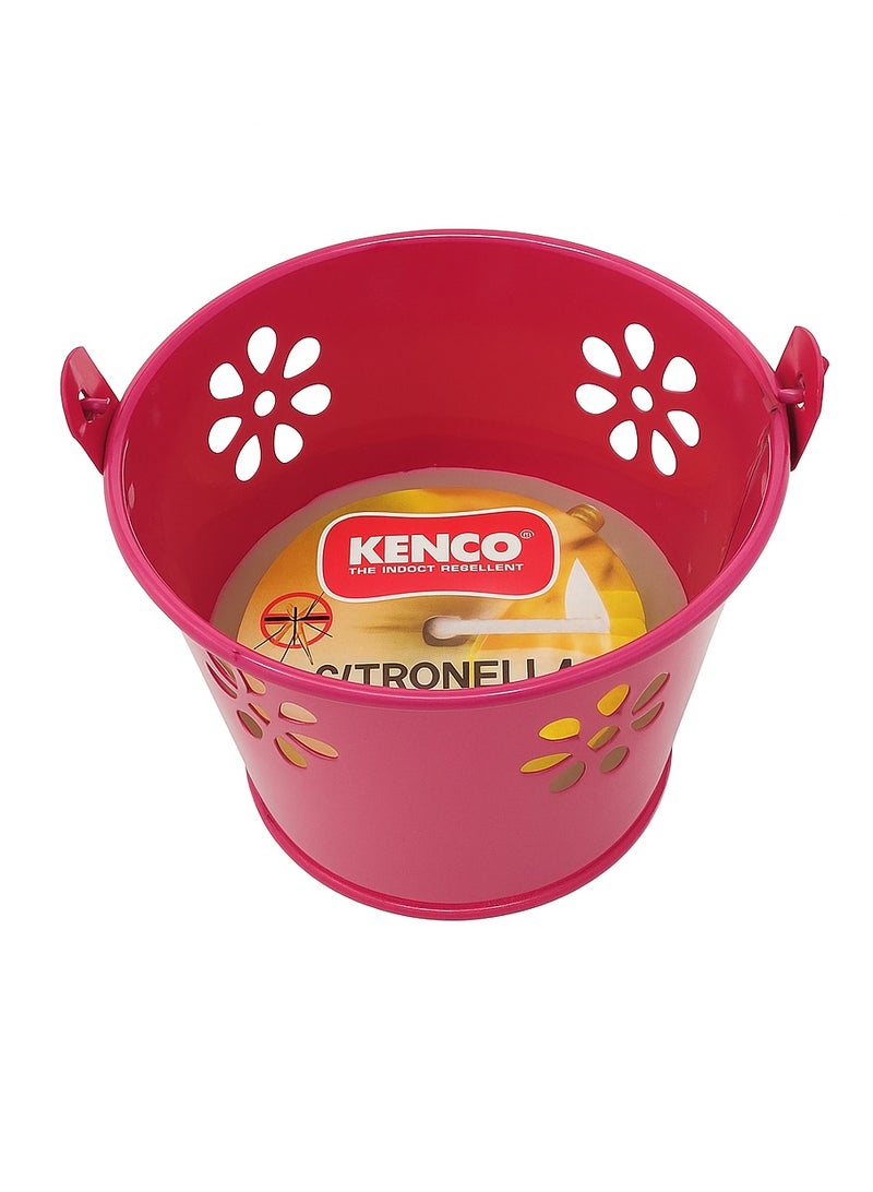 Kenco Citronella Candle in Bucket 12 Piece Set - Image 2