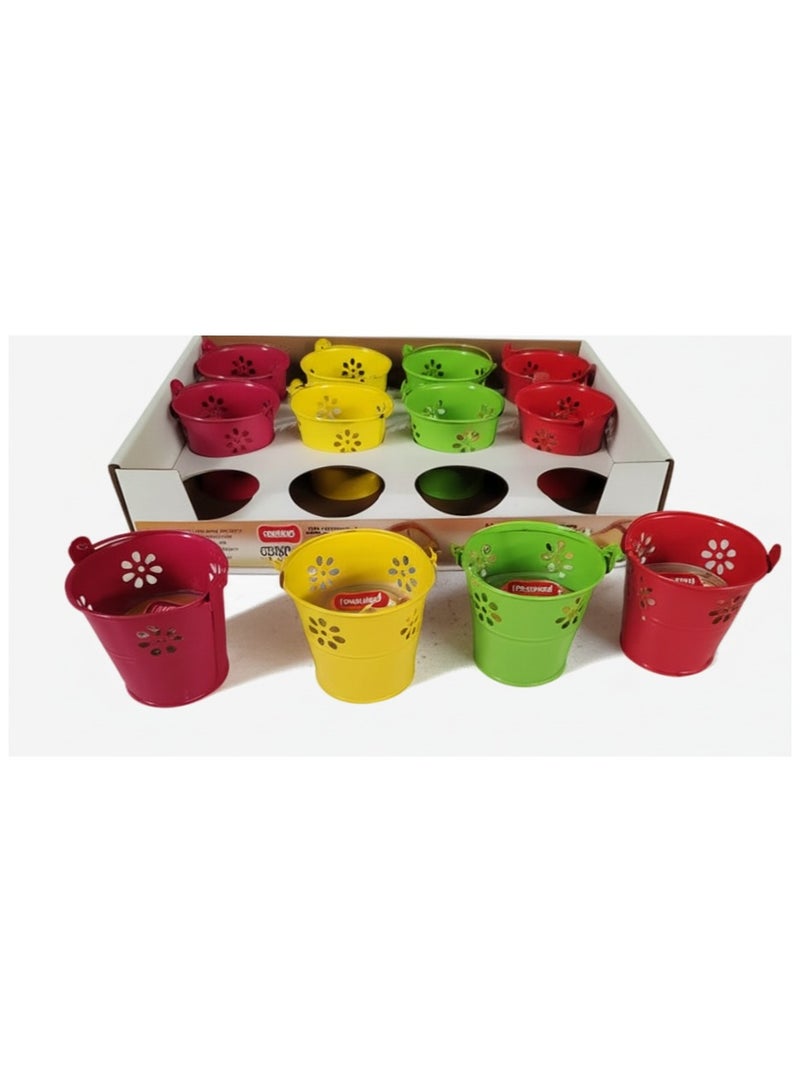 Kenco Citronella Candle in Bucket 12 Piece Set - Image 3