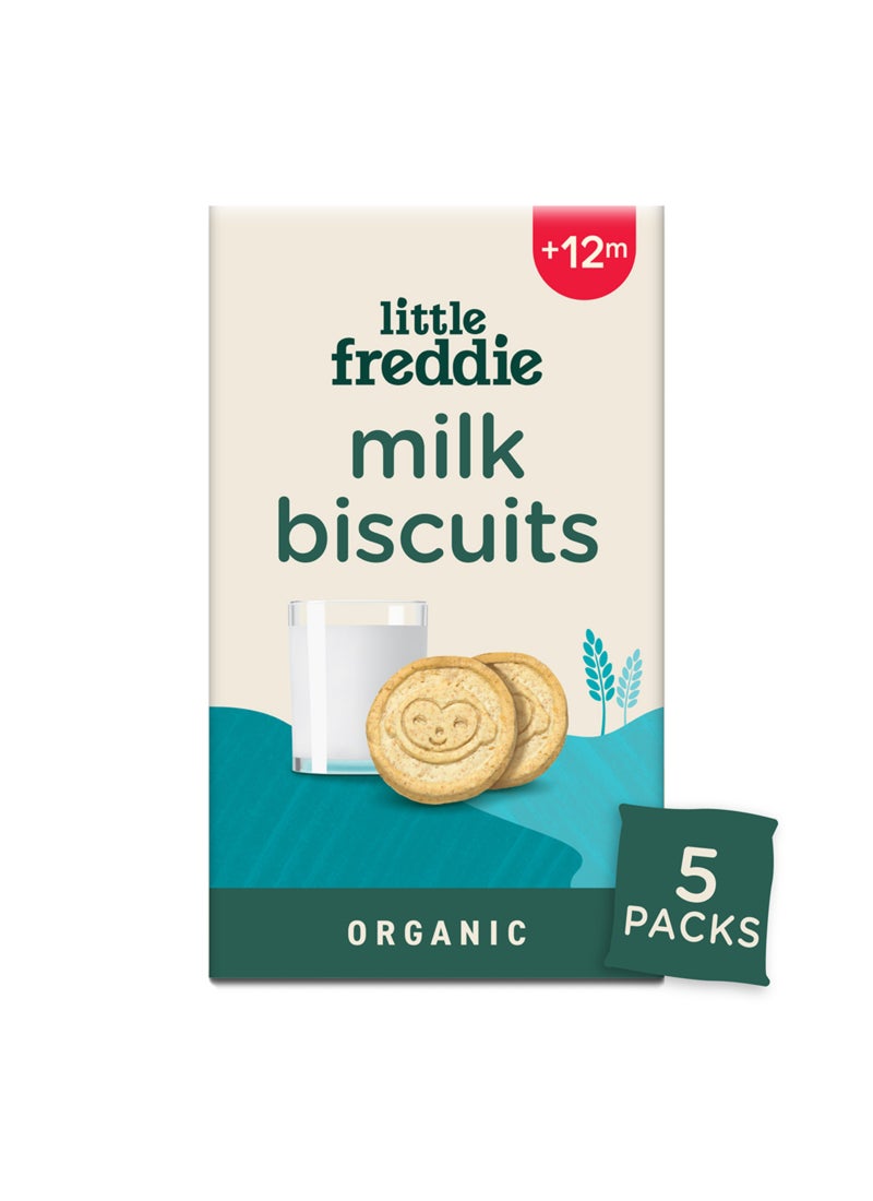 LITTLE FREDDIE Organic Milk Biscuits (12+ Months) 100g - Image 1