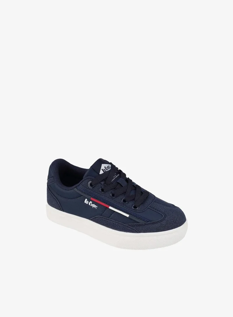 Lee Cooper Boys Lace-Up Ankle School Sneakers