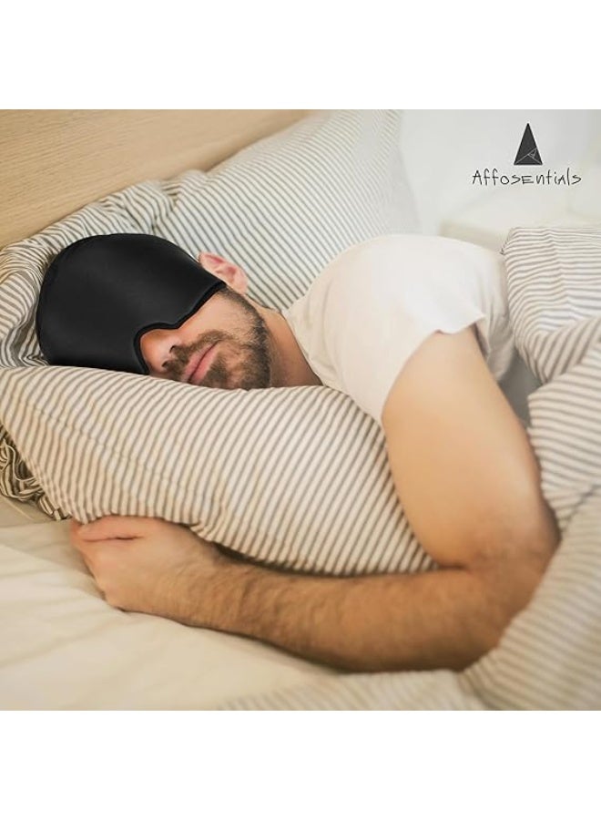 قبعة تخفيف الصداع النصفي 360 درجة - راحة ممتازة وعلاج فوري ساخن وبارد لتخفيف آلام العين والصداع - Image 3