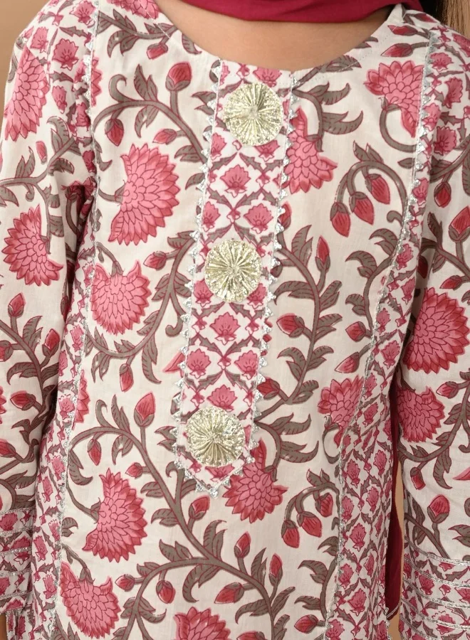 ليل بيكس Ethnic Kurta Sharara Set