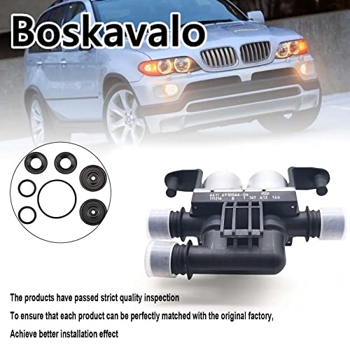 Boskavalo 64116910544 Heater Control Valve for BMW E53 E70 F15 X5 00-15 E71 F16 X6 - Image 3
