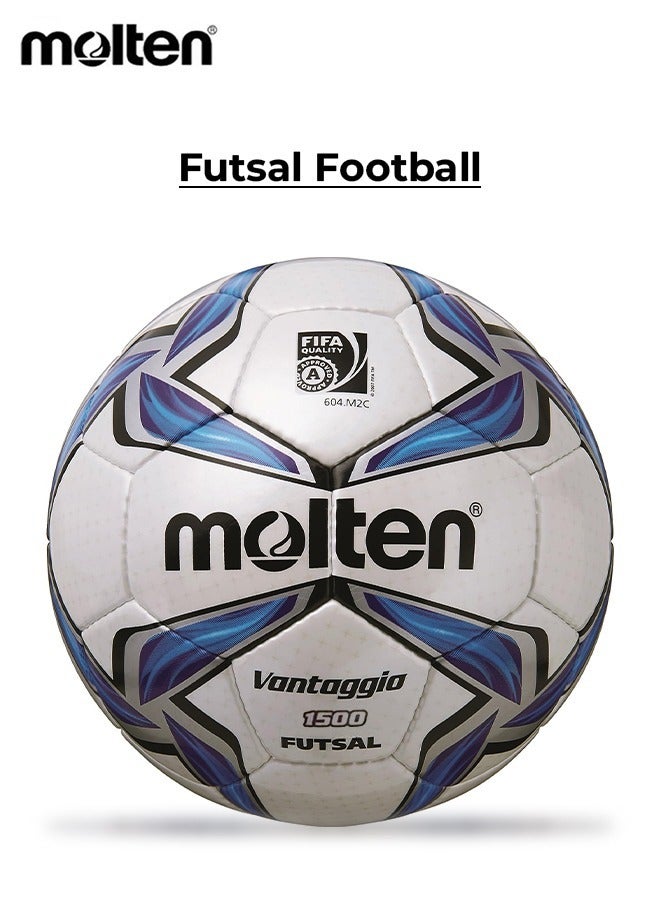 molten Professional Futsal Football, durable Textured Surface for Superior Grip and Controlled Bounce, Ideal for Indoor Games and Training Sessions, 64cm  - Image 1