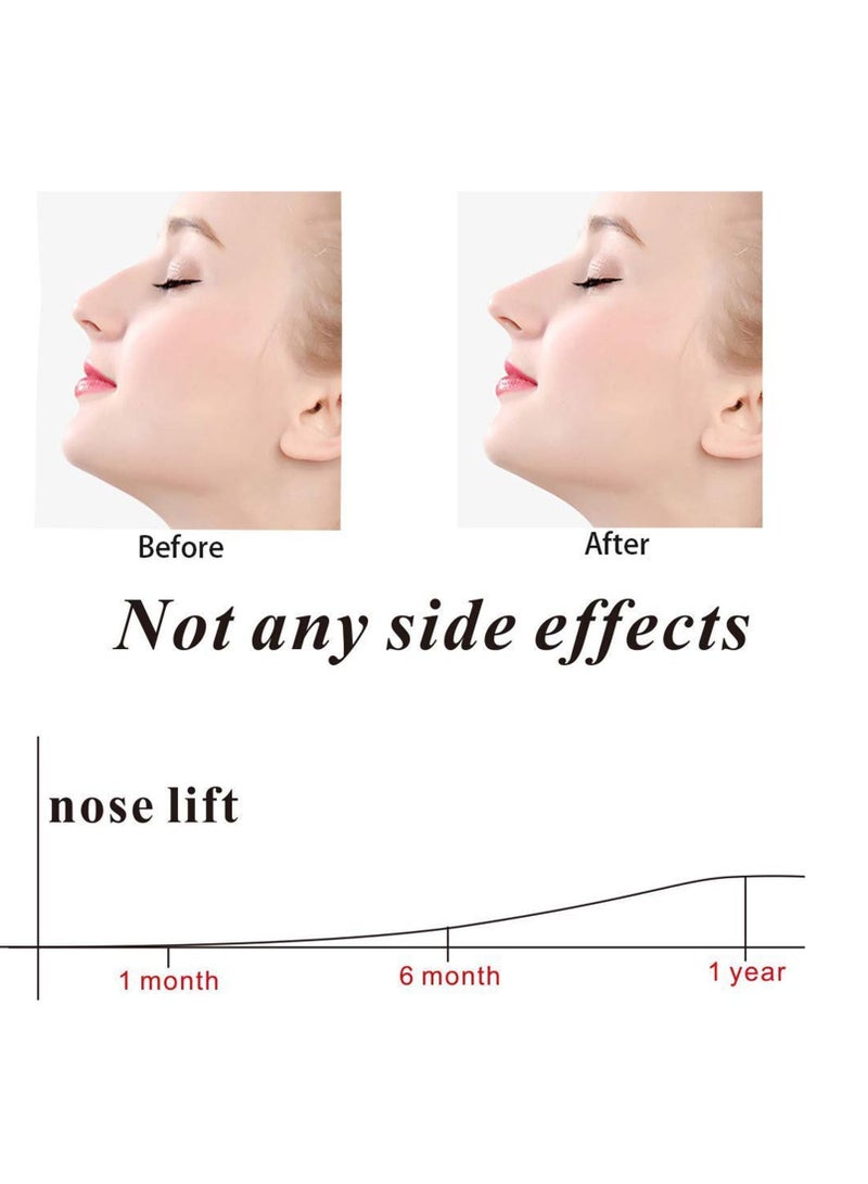 NIBEMINENT Nose Shaper Clip, DELFINO Beauty Up Lifting, Silicone Pain Free Bridge Straightener Corrector, Slimming Rhinoplasty Device for W ideCrooked Curved Big High Tool - Image 5