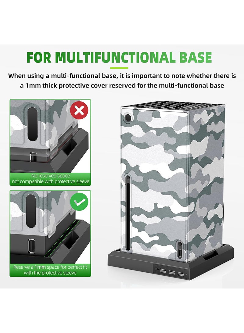 أجهزة إكس بوكس سلسلة X المضيف المغناطيسي حزمة الذكية ، وأجهزة إكس بوكس سلسلة X التبعي مع حماية كاملة من غمد ، مصنوعة من الجلود بو عالية الجودة وبطانة ناعمة - Image 2