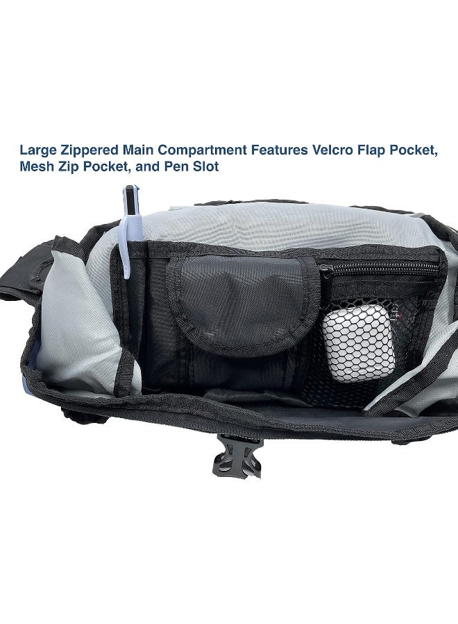 Fashion Helpers Fashion Helpers Royal Blue and Black Sport Backpack with Ball Pocket for Soccer, Football, Futbol, Basketball, Volleyball - Image 2