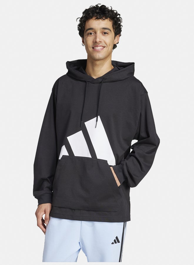 Adidas essentials big logo single men's hooded sweatshirt  - Image 1