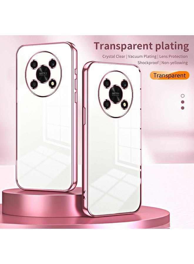 Zaboon Case For Honor X30 / X9 5G Transparent Plating Fine Hole Phone Case - Image 2