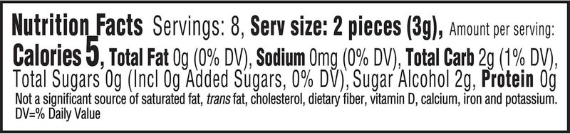 Trident White Peppermint Sugar-Free Gum - 144 Pieces - Image 2