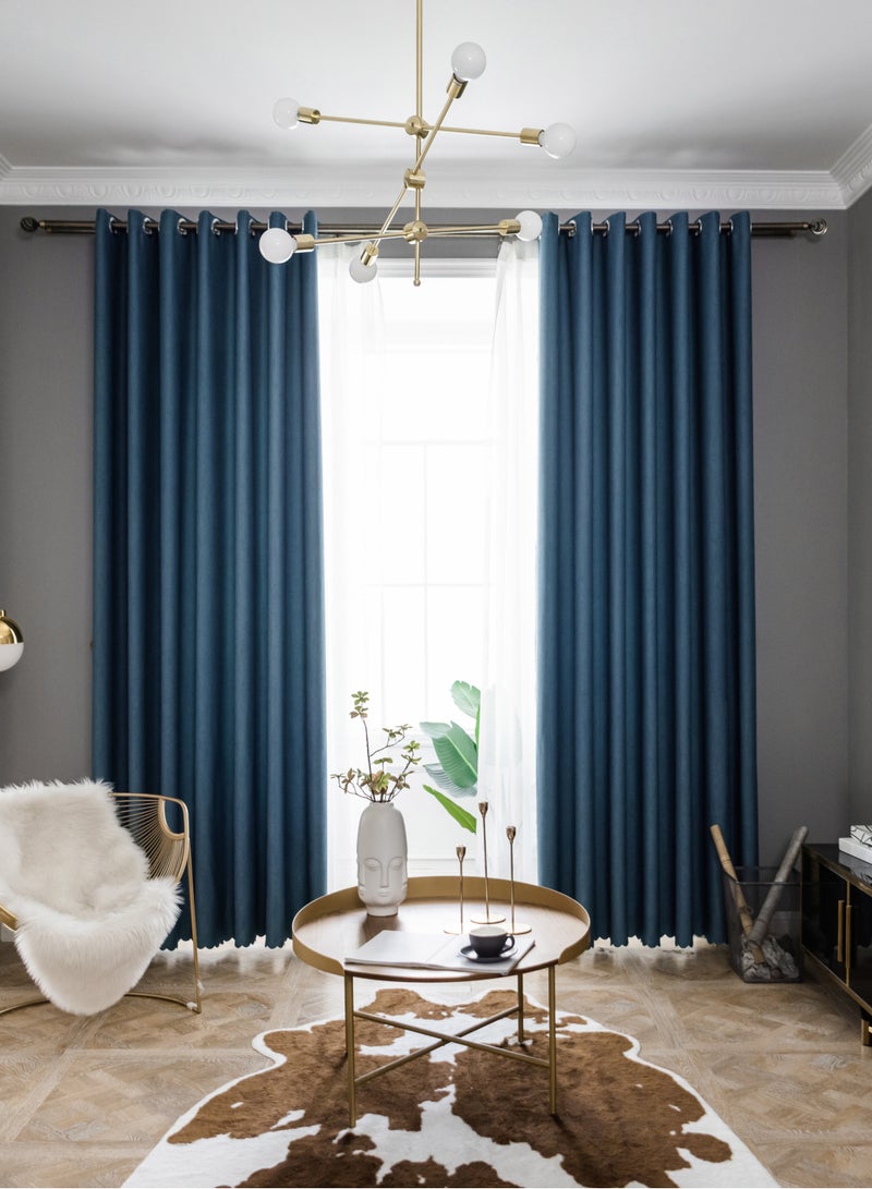 نامالو ستارة تعتيم من لوحين، بلون موحد، سهلة التركيب. تعتيم وحماية من الشمس، تضمن الخصوصية والعزل الحراري وتقليل الضوضاء. مثالية لغرف النوم وغرف المعيشة وغرف الطعام. - Image 1