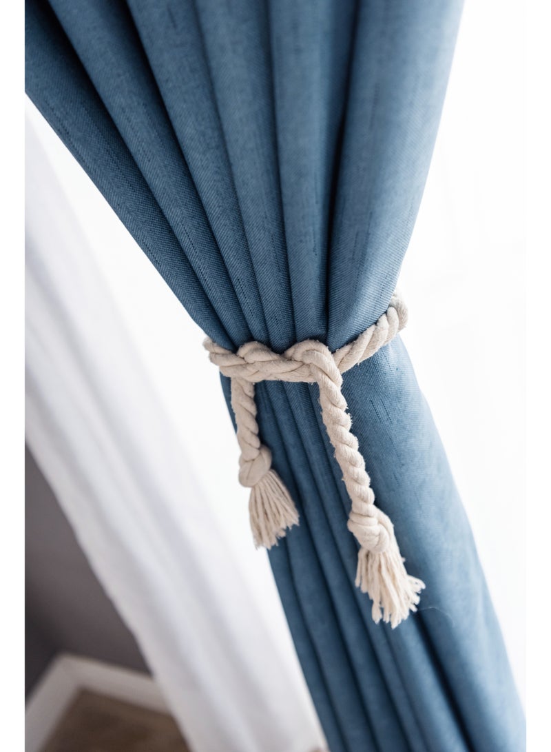 نامالو ستارة تعتيم من لوحين، بلون موحد، سهلة التركيب. تعتيم وحماية من الشمس، تضمن الخصوصية والعزل الحراري وتقليل الضوضاء. مثالية لغرف النوم وغرف المعيشة وغرف الطعام. - Image 3