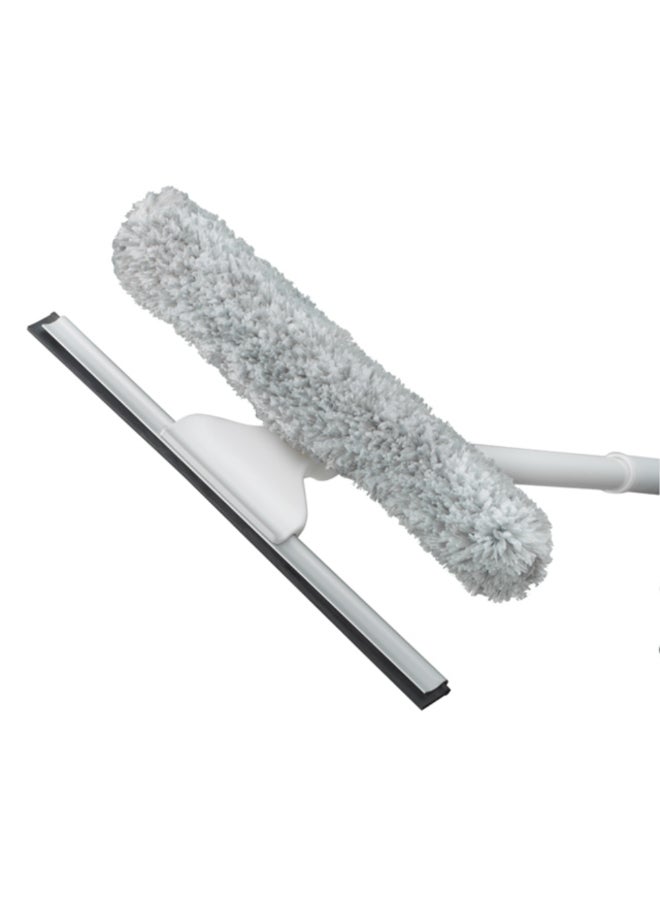 أنجر طقم تنظيف نوافذ خارجي 3 في 1 بجودة عاليه لون أبيض ورمادي 12 انش 975620 - Image 3