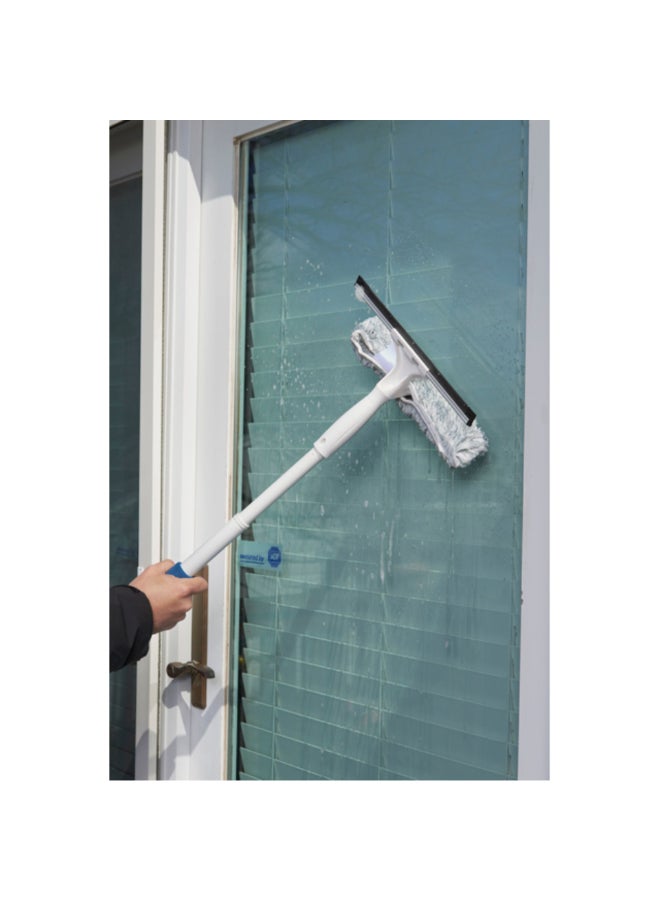 أنجر طقم تنظيف نوافذ خارجي 3 في 1 بجودة عاليه لون أبيض ورمادي 12 انش 975620 - Image 4