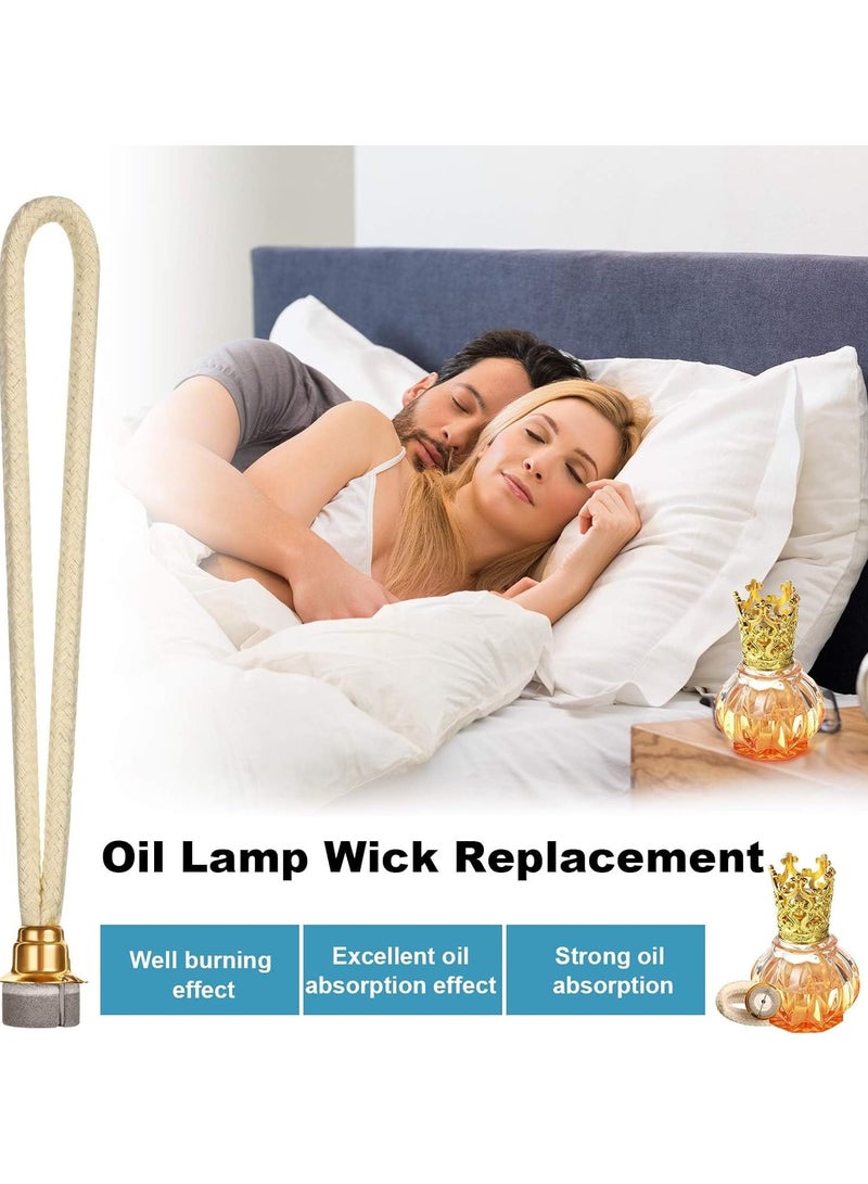 Barakah 6 Pieces Oil Lamp Wick Replacement, Catalytic Replacement Air Control Burner Lamps for Diffuser Aromatherapy, Fragrance Aromatherapy - Image 5