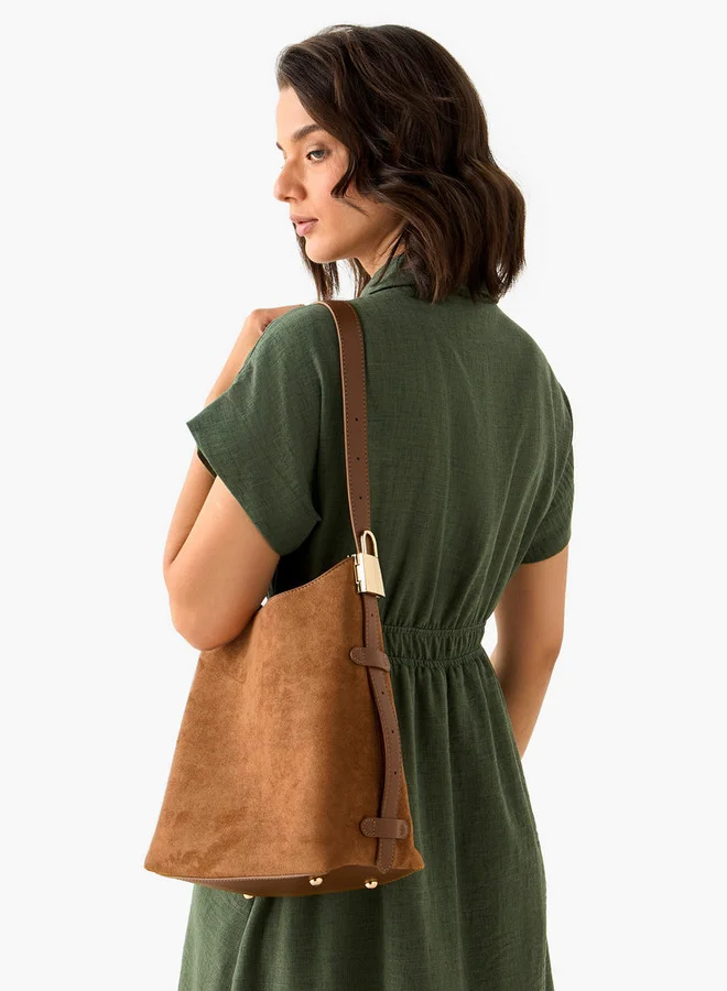 فلورا بيلا من شو إكسبرس Solid Shoulder Bag with Pouch