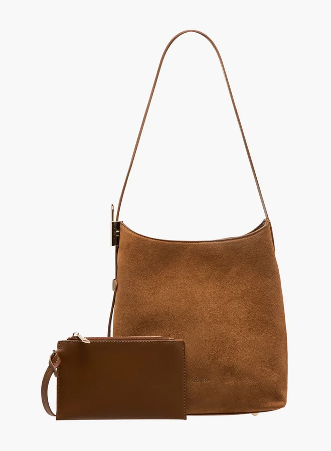 فلورا بيلا من شو إكسبرس Solid Shoulder Bag with Pouch