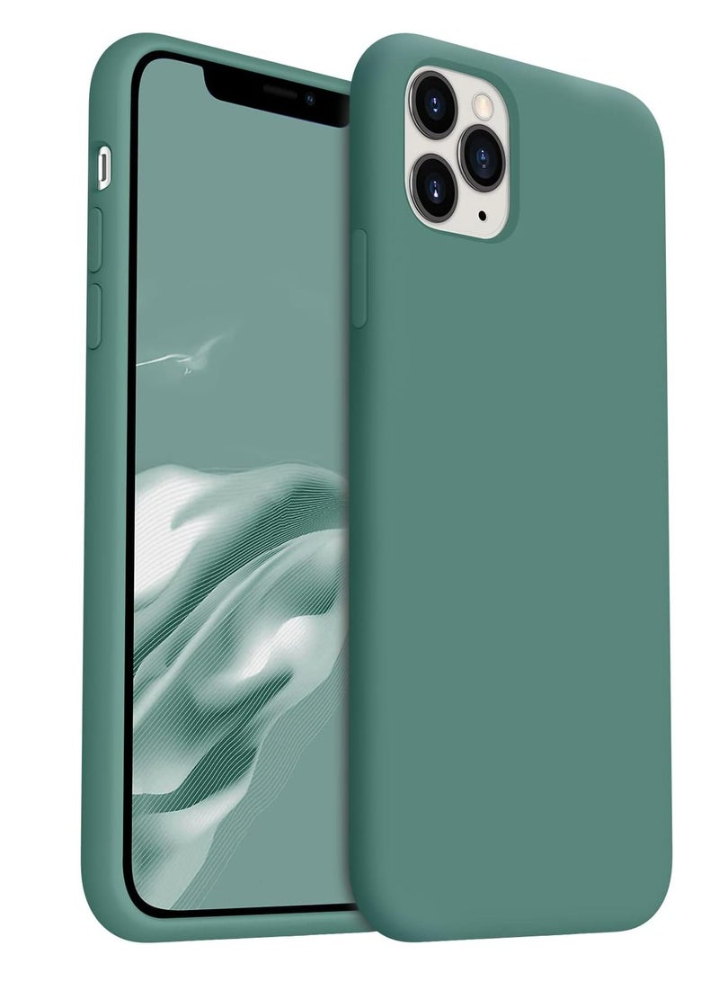 MIGOFAST Shockproof Designed for iPhone 11 Pro Max Case Soft Anti-Scratch Microfiber Lining with Liquid Silicone Phone Case Drop Protection 6.5 inch Slim Thin Cover - Image 1