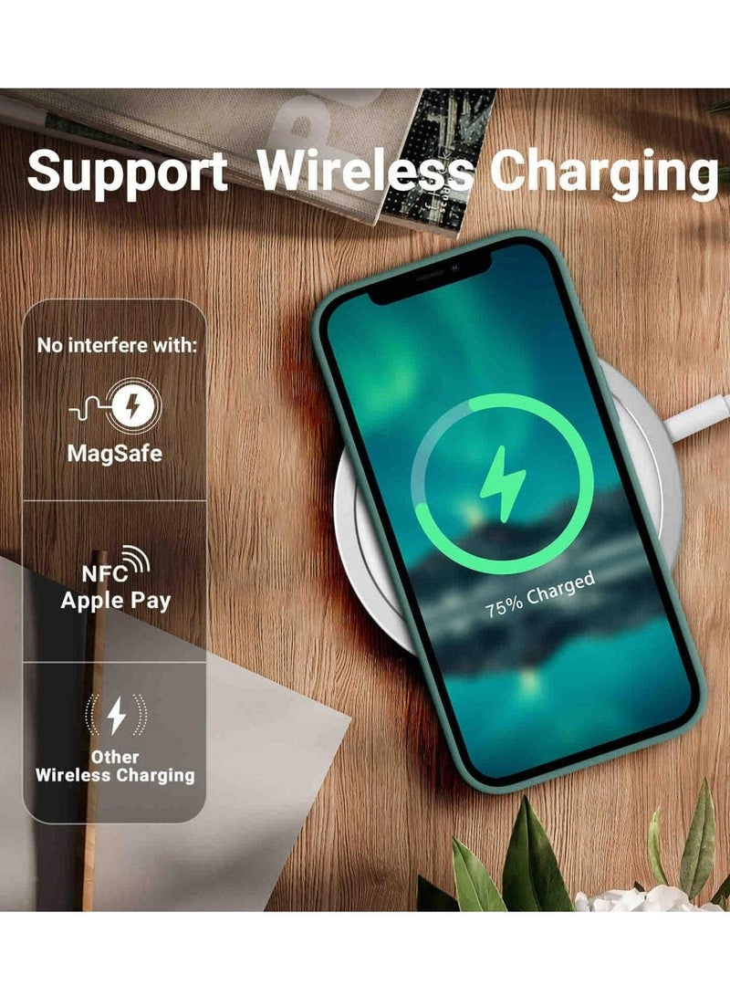 MIGOFAST Shockproof Designed for iPhone 11 Pro Max Case Soft Anti-Scratch Microfiber Lining with Liquid Silicone Phone Case Drop Protection 6.5 inch Slim Thin Cover - Image 5