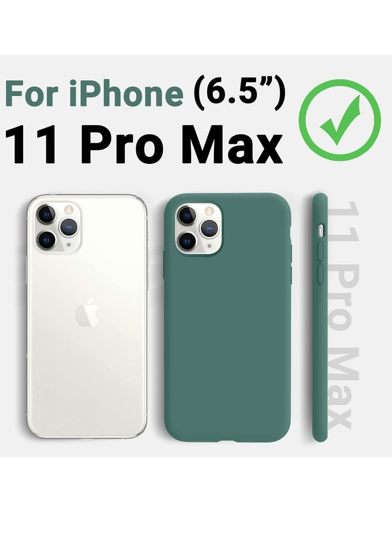 MIGOFAST Shockproof Designed for iPhone 11 Pro Max Case Soft Anti-Scratch Microfiber Lining with Liquid Silicone Phone Case Drop Protection 6.5 inch Slim Thin Cover - Image 4