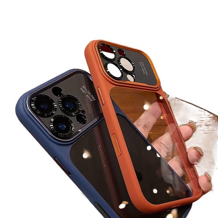غطاء واقي | مقاوم للصدمات لـ iPhone 15 / 15 Plus / 15 Pro / 15 Pro Max | رمادي تيتانيوم Acrylic | حماية من السقوط - Image 3