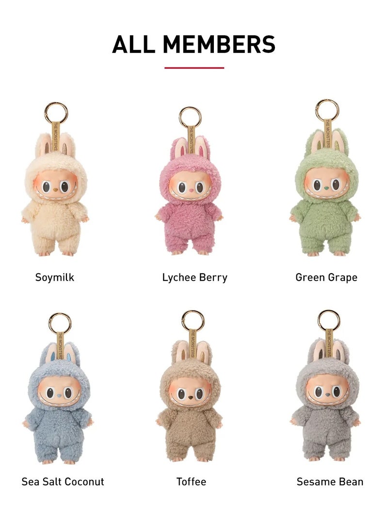 POP MART - 100% Authentic Labubu The Monsters Tasty Macarons Vinyl Plush Pendant (Whole Set) 6pc Blind Box - Image 1