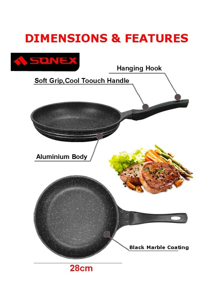 Sonex Die Cast Eden Fry Pan 28cm, Induction Safe - Image 2