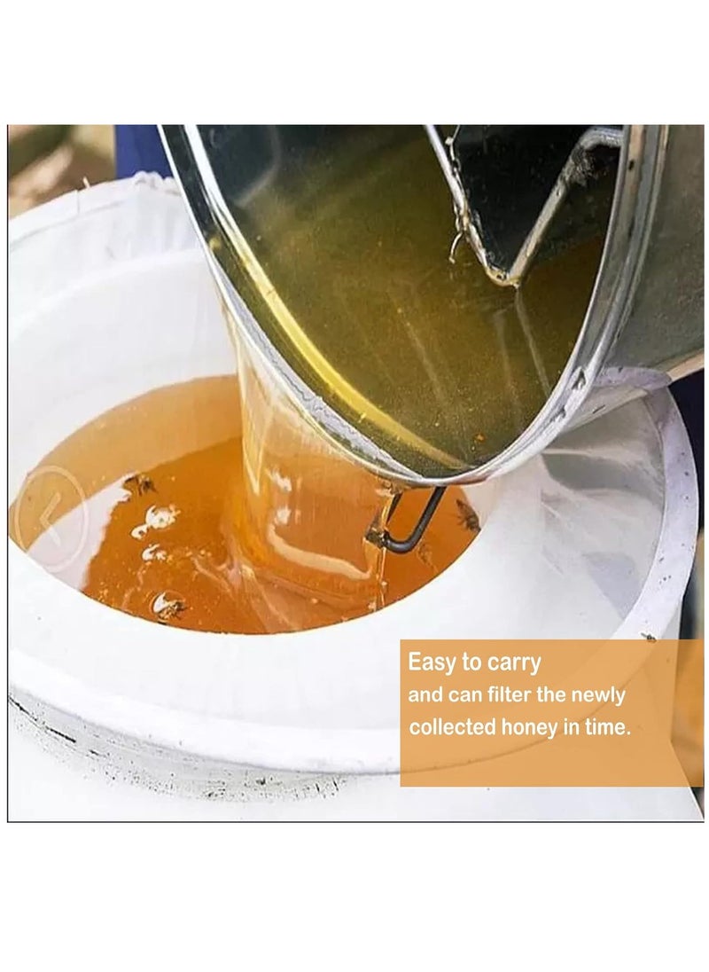 Generic - Ultra-Fine Nylon Mesh Strainer Bags for Honey Extraction - 5 Pack, Perfect for Filtering Honey, Wine, Wax, Beer, and Nut Milk - Ideal Apiary Equipment for 5 Gallon Buckets. - Image 1