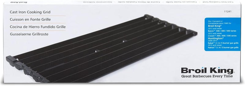 Broil King 11241 Grid-Baron Cast Iron Cooking Grate, one Size, Black - Image 2