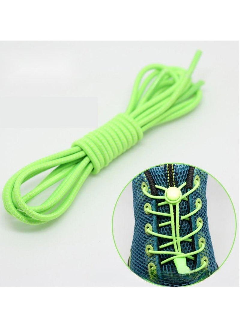 In Air - No Tie Shoelaces,4 Pairs Elastic Lock Shoe Laces for Kids Adults Women Men - Image 1