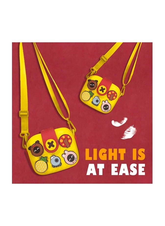 بيكوسيسي حقائب كروس للفتيات الصغيرات وحقائب يد قابلة للتعديل وحقائب كتف صغيرة وحقائب مدرسية وهدايا عيد الميلاد الأولى للأولاد والبنات والأطفال - Image 3