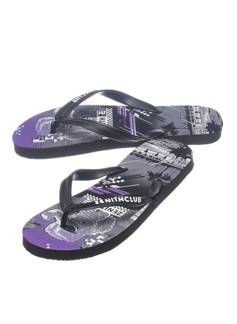 YUBISO Mens casual flip flops or slipper for indoor or outdoor use  - Image 1