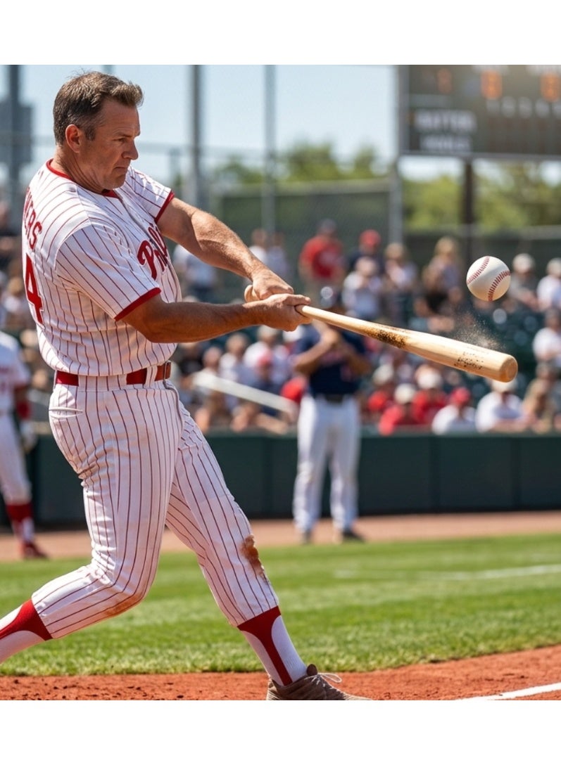 Spall Premium Wooden Baseball Bat for Training and Match Play High Quality Solid Wood Baseball Bat for Adults and Youth - Image 5