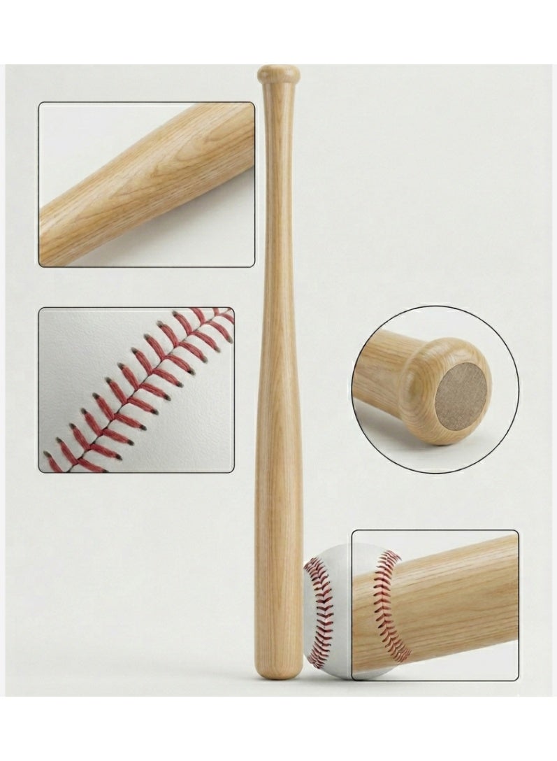 Spall Premium Wooden Baseball Bat for Training and Match Play High Quality Solid Wood Baseball Bat for Adults and Youth - Image 2