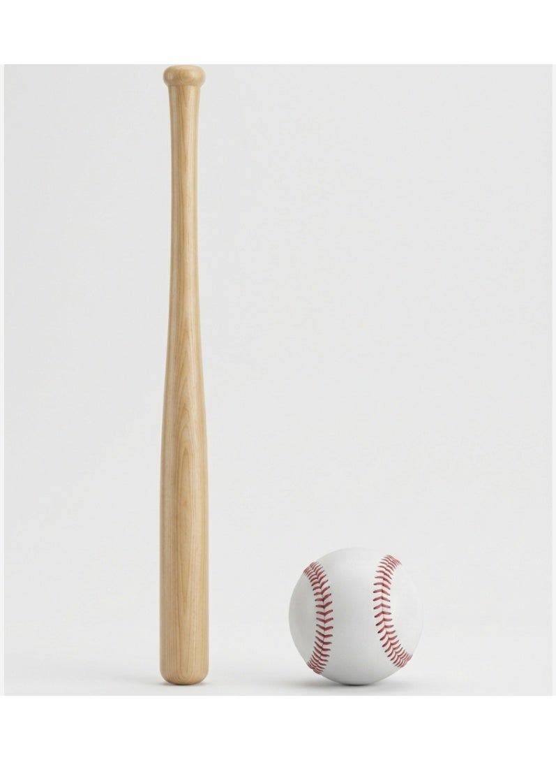 Spall Premium Wooden Baseball Bat for Training and Match Play High Quality Solid Wood Baseball Bat for Adults and Youth - Image 1