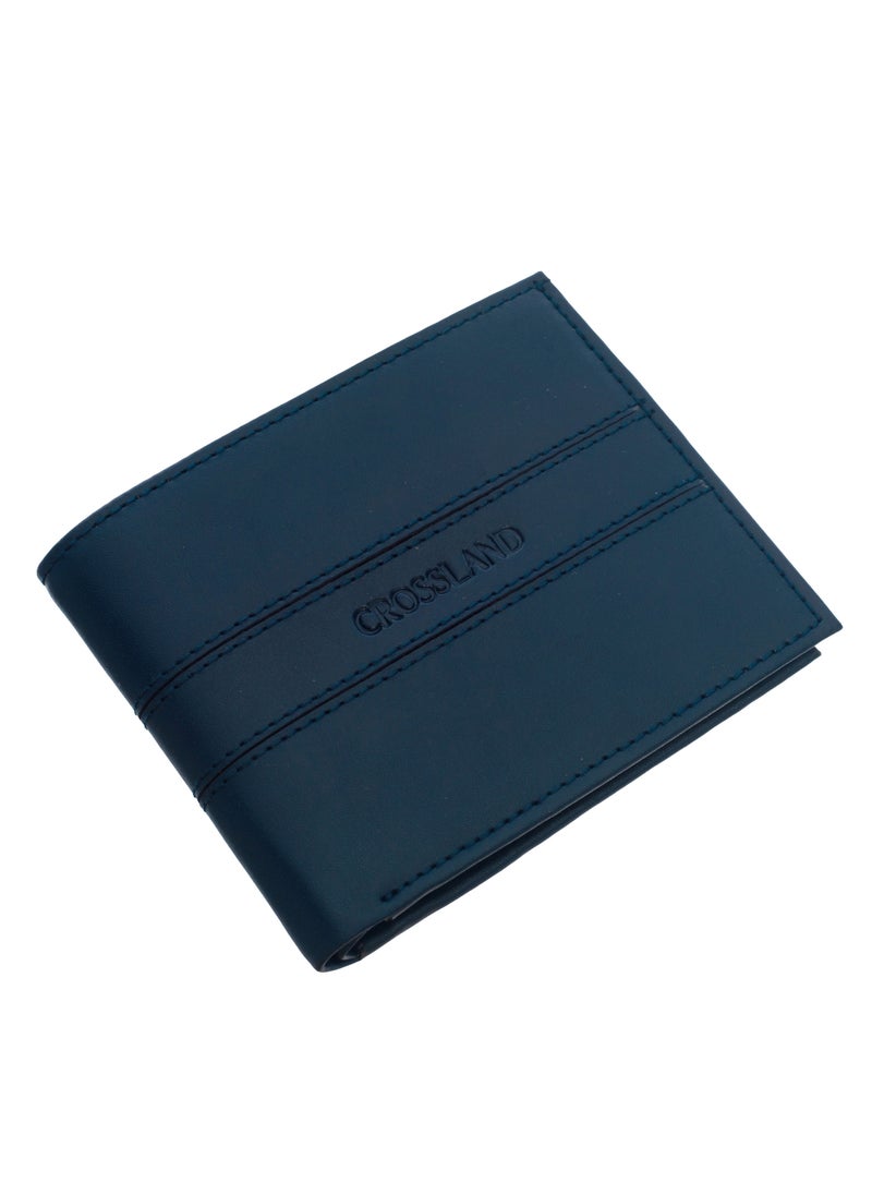 Crossland CROSSLAND Men's Genuine Leather Billfold Wallet - 8 Card Slots - RFID Blocking  - Image 2