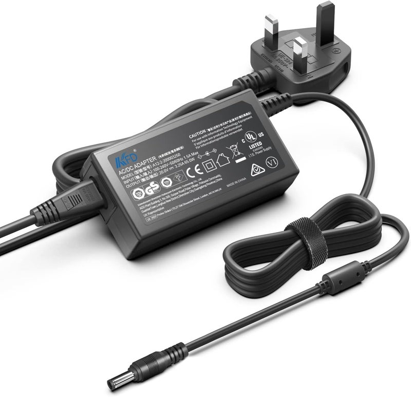 KFD MSI Monitor Power Cable, 20V Power Supply for MSI Optix G271 G272 G241 G2422 G2412 G24C6 G27C5 G24C4 G27C6 G32C4 G32CQ4 G27CQ4 MAG342CQR MAG274QFR G24 G27 G32 G34 Gaming Monitor Charger Adapter - Image 1