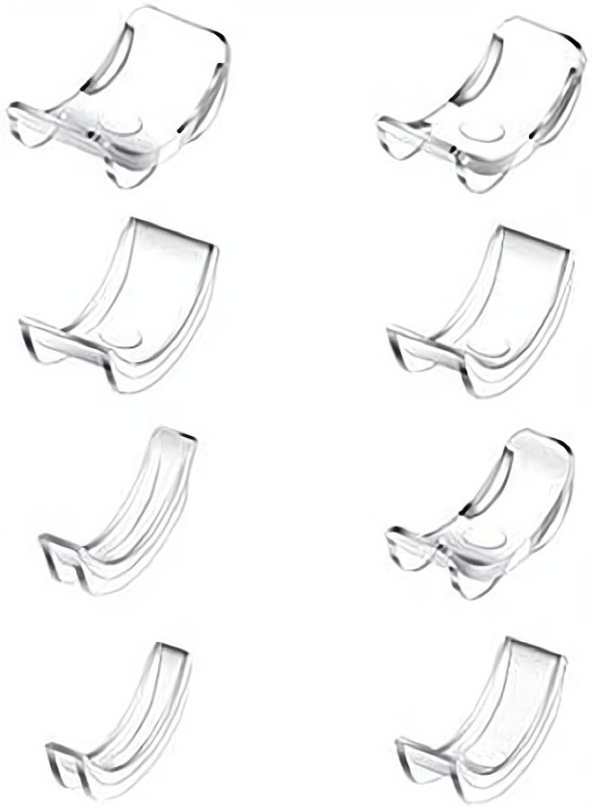 Ring Size Adjuster, 8 Pcs Invisible Ring Size Adjuster for Loose Rings with 8 Sizes, Ring Adjuster Fit Any Rings Guard Spacer, Ring Size Reducer Spacer Ring Guard
