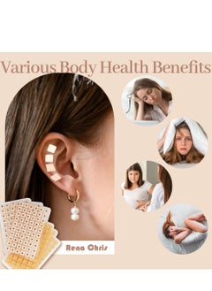 SYOSI Multi-Condition Ear Seeds Acupuncture Kit, Facial Reflexology Tools, with Acupuncture Ear Press Seeds 600Pcs, Acupuncture Pen, Tweezers  - Image 2