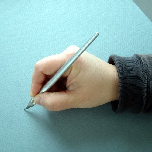 NT Cutter Aluminum Die-Cast Holder Art Knife, 1 Knife (D-400GP) - Image 3