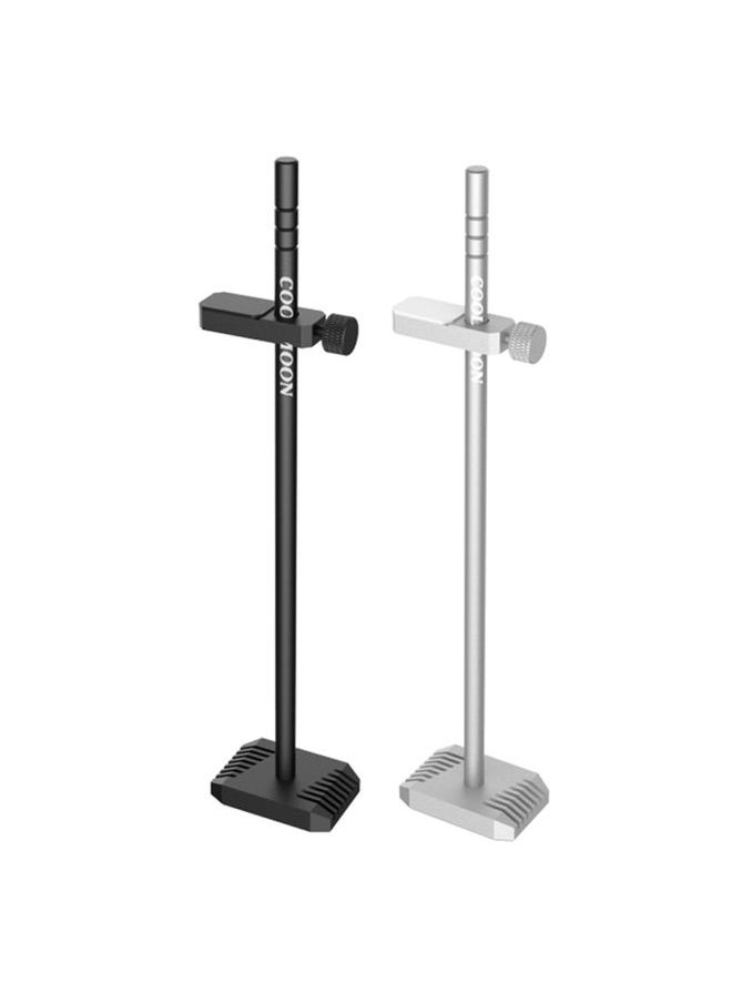 BURAQ Aluminum Alloy Vertical Graphics Card Protection Support Bracket(Silver)  - Image 2