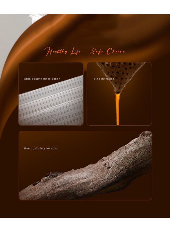 50 Coffee Filter Paper Hanging Ear Portable Filter Bags  - Image 2