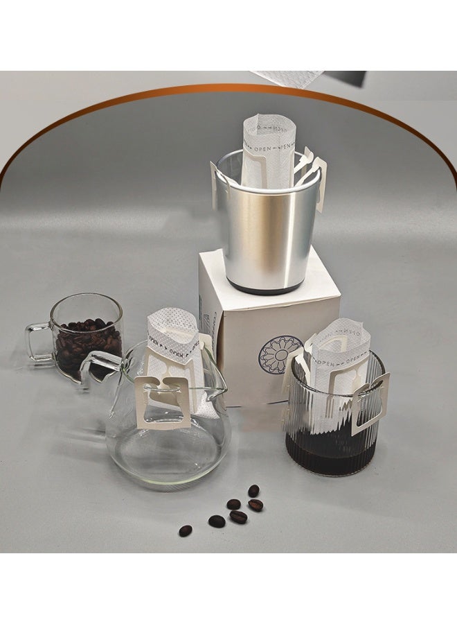 50 Coffee Filter Paper Hanging Ear Portable Filter Bags  - Image 3